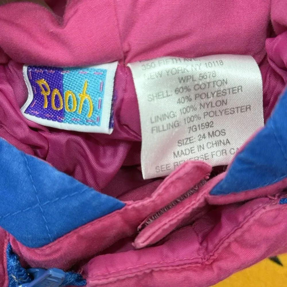 Winnie The Pooh vintage 90s